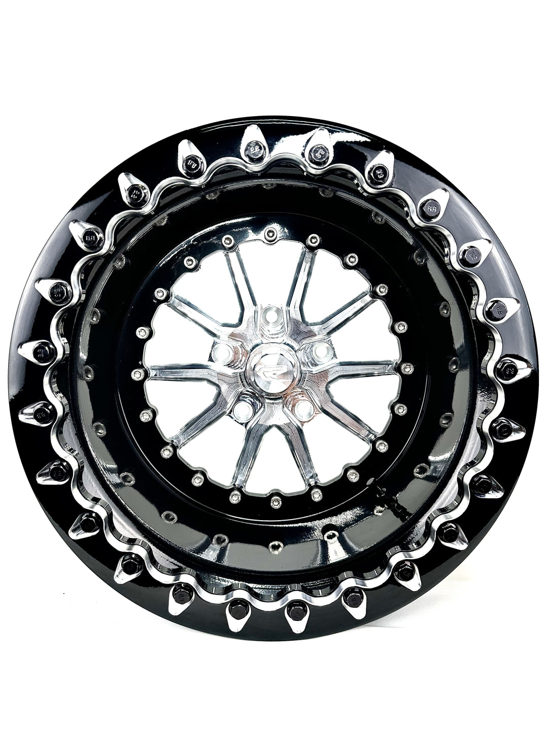 S5 - Beadlock - Silver RZR PRO R 5X4.5 by Ultra-light