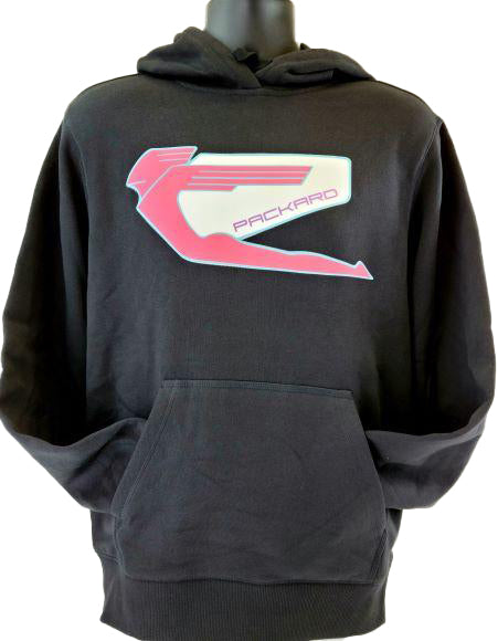 Black Hoodie (Retro Logo)