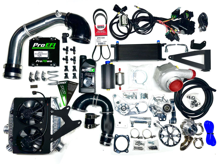 KIT SOBRECARGADOR RZR PRO R 450HP